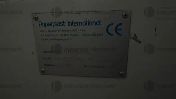 1#9406 Plastificatrice Paperplast modello Luce 112x142 versione Dry