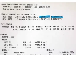 Plotter stampa professionale Canon iPF8400s