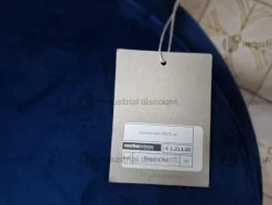 37#9482 Poltrona velluto Sedie tavolino