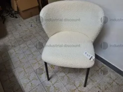37#9482 Poltrona velluto Sedie tavolino