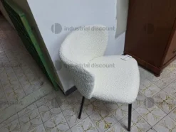 37#9482 Poltrona velluto Sedie tavolino