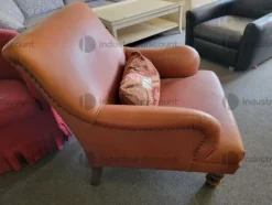 50#9481 Poltrone in pelle