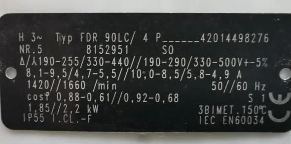 Pompa alto vuoto Becker T4.40 40m3/h 600 mbar