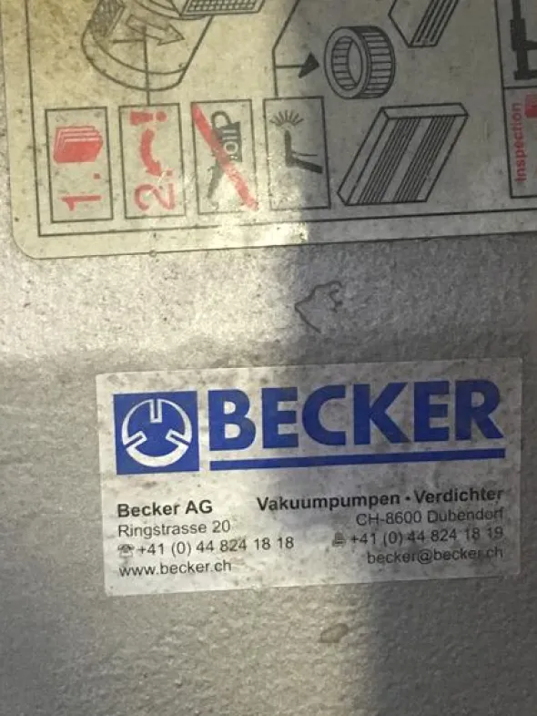 1#4573 Pompa a vuoto Becker VTLF 250