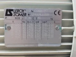 POMPA CARRELLATA DA TRAVASO – LEROY SOMER(POM-41)