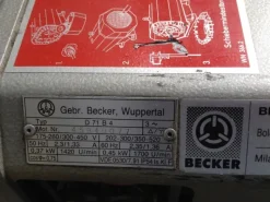 POMPAVUOTO – BECKER MOD. VT.3.10 D71B4 (COD. POM-29)