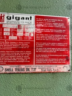 4#8965 Pressa Gigant Idraulica