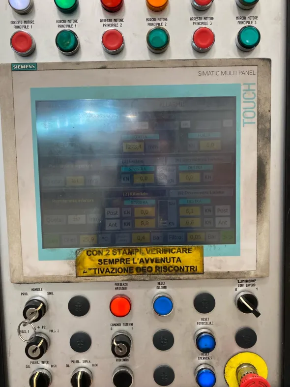 Pressa Idraulica MOSSINI 1000 ton