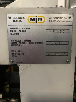 PRESSA INIEZIONE E STAMPAGGIO PLASTICA MIR 130 T