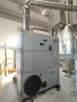 1#10039 Pressa iniezione Sacmi, stampo sacmi e robot di scarico Sytrama