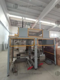 1#10039 Pressa iniezione Sacmi, stampo sacmi e robot di scarico Sytrama