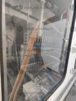 1#10039 Pressa iniezione Sacmi, stampo sacmi e robot di scarico Sytrama