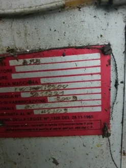 8#6048 Pressa oleodinamica BMB KW70PI