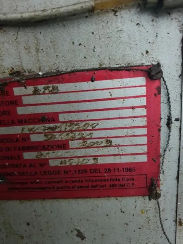 8#6048 Pressa oleodinamica BMB KW70PI