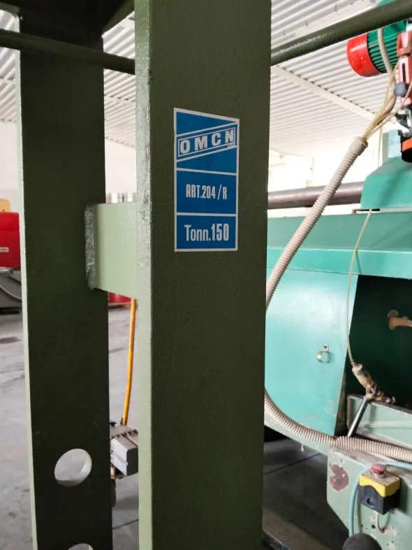 Pressa Oleodinamica OMCN Art. 204/R 150 Ton USATA