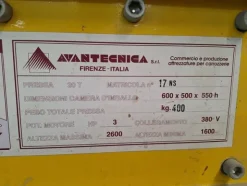18#8759 Pressa per imballaggi