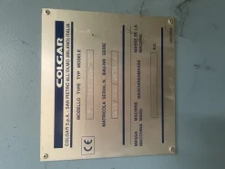 Pressa piegatrice Colgar