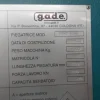 23#7304 Pressa piegatrice Gade PS-C 4200
