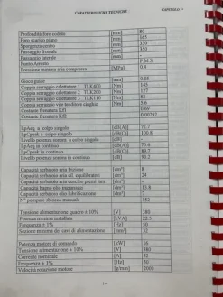 5#8297 Pressa Ross 120 Ton con avanzamento automatico Micromel