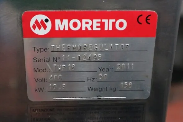 29#5528 Pressa Sandretto Mega HC e robot Jrobi