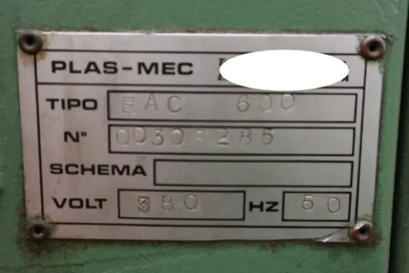 29#5528 Pressa Sandretto Mega HC e robot Jrobi