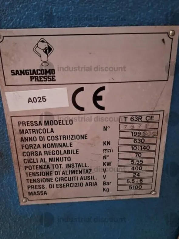 25#9818 Pressa San Giacomo