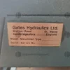 11#10078 Pressatubi Gates Hydraulics
