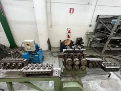 9#8297 Pressopiegatrice Omas con punta automatica