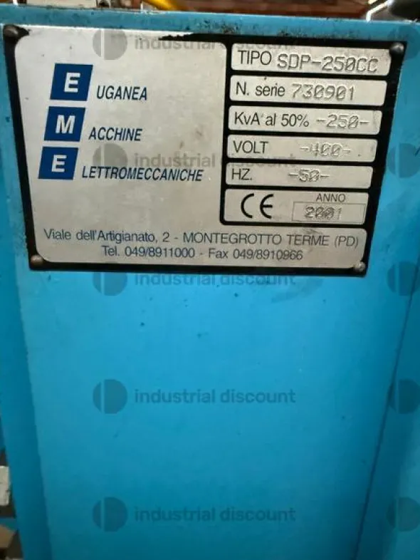 3#9717 Puntatrice EME SDP-250CC
