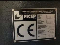 9#3958 Punzonatrice combinata FICEP 805 N