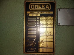 30#6807 Punzonatrice Omera