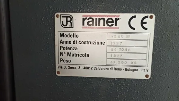 1#5141 Punzonatrice Rainer
