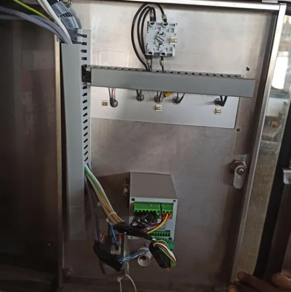 78#8391 4 quadri elettrici in acciaio inox