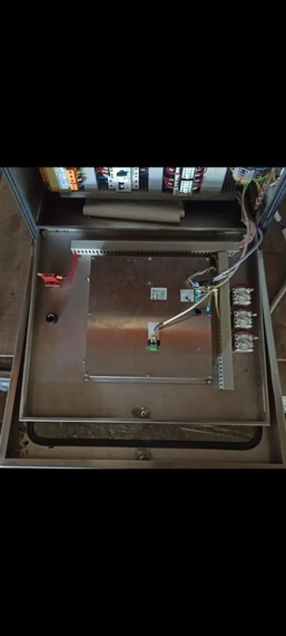 78#8391 4 quadri elettrici in acciaio inox