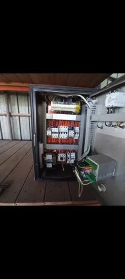 78#8391 4 quadri elettrici in acciaio inox