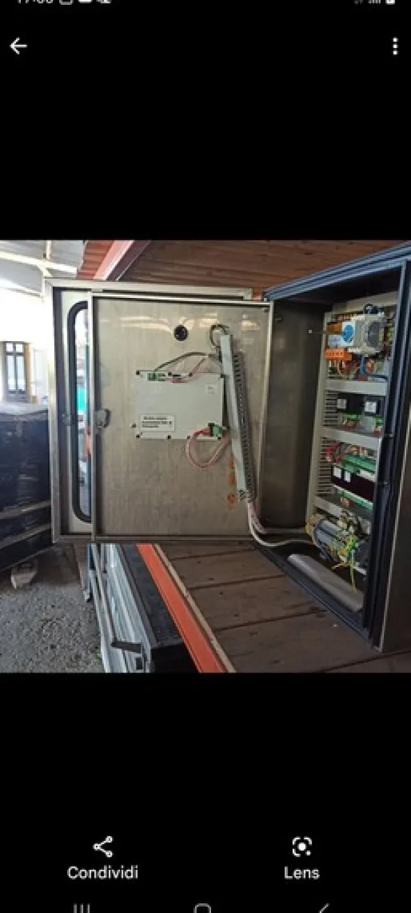 78#8391 4 quadri elettrici in acciaio inox