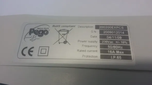 Quadro elettrico - Pego serie 200 Expert 200200EXPCS
