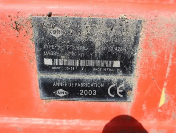1#6072 Ranghinatore Krone e attrezzature agricole