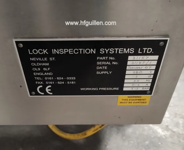 REF-2369 METAL DETECTOR LOCK INSPECTION MET 30+