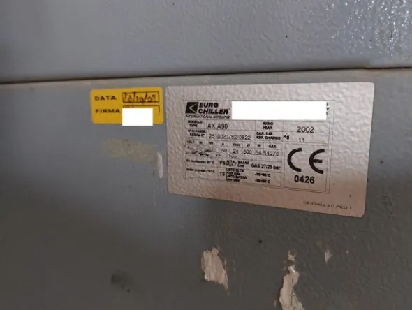 21#7556 Refrigeratore Euro Chiller
