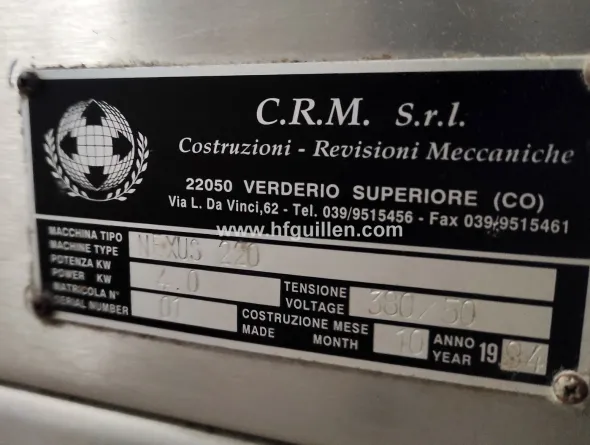 REF-172 TAGLIACOTOLETTE CRM NEXUS 220