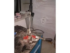 4#2974 Reggiatrice elettrica e clip chiusura imballaggio