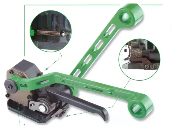 Reggiatrice ferro manuale a incastro