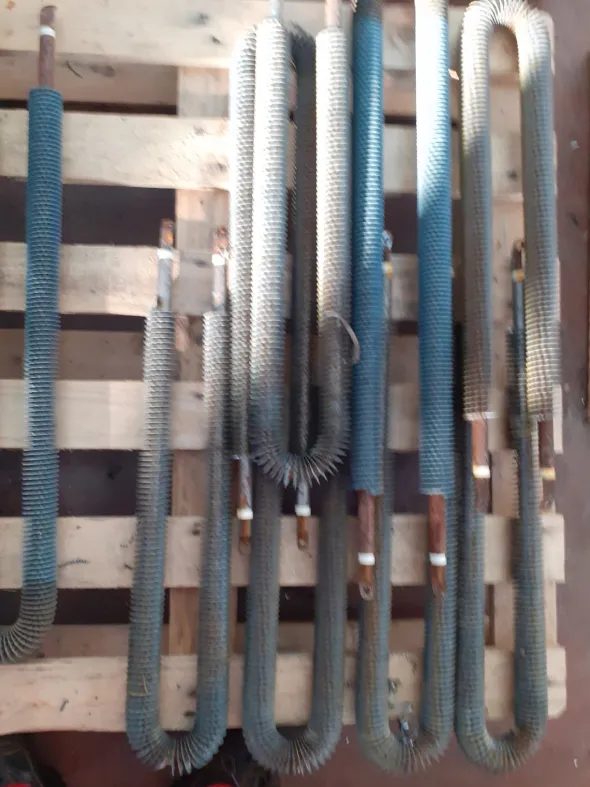 Resistenza elettrica alettata