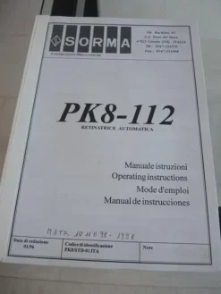 12#4084 Retinatrice Sorma PK8 112