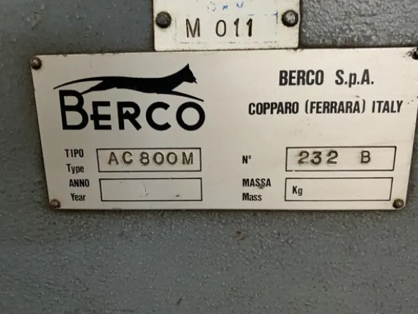 18#6947 Rettifica cilindri Berco