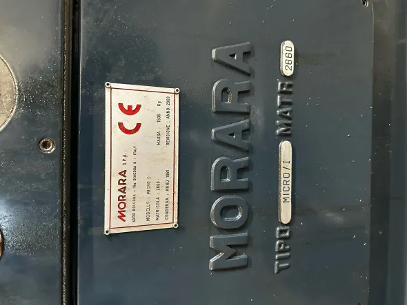 Rettifica Morara Micro I 1981