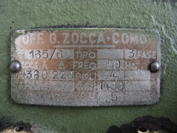 41#3232 Rettifica Officine Zocca Rpat650