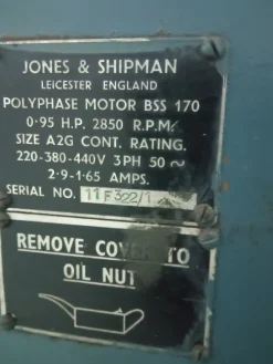 Rettifica tangenziale Jones Shipman 540