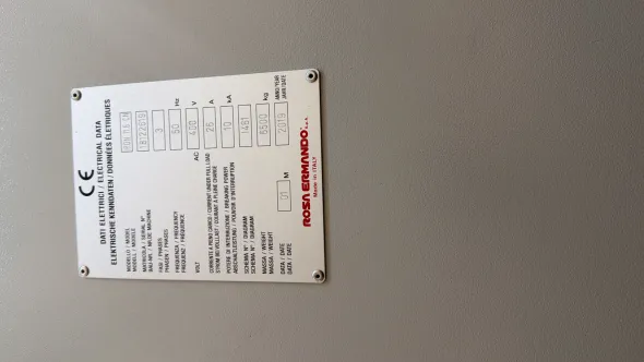 Rettifica tangenziale ROSA IRON 11.6 CN